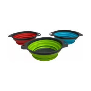 Colador Escurridor Plegable Redondo de Silicona 22 cm