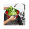 Colador Escurridor Plegable Redondo de Silicona 22 cm