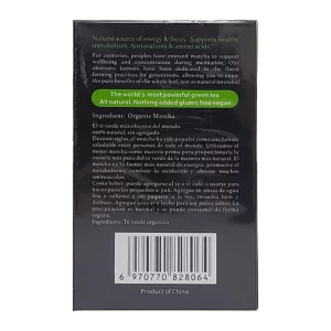 matcha 1 Té Matcha USDA Organic 20 sachets
