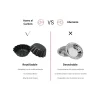 Pack 6 - Moldes Metalicos Reutilizables Mini Tartaletas M8